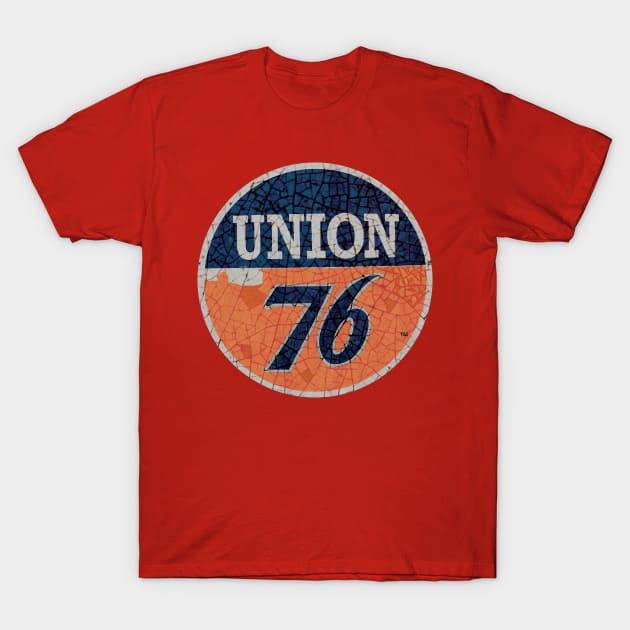 Union 76 vintage gas T-Shirt by Midcenturydave